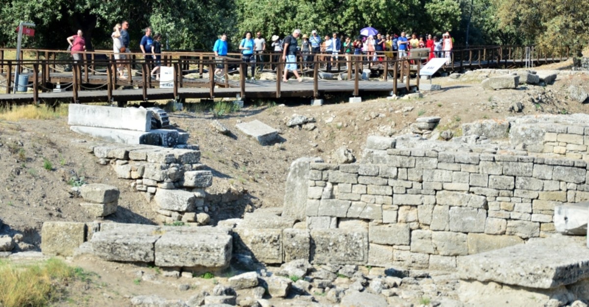 New sanctuary discovered in ancient city of Troy in western Turkey | Daily Sabah