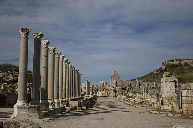 Over 70 pct of 5,000-year-old Perga city in southern Turkey still underground