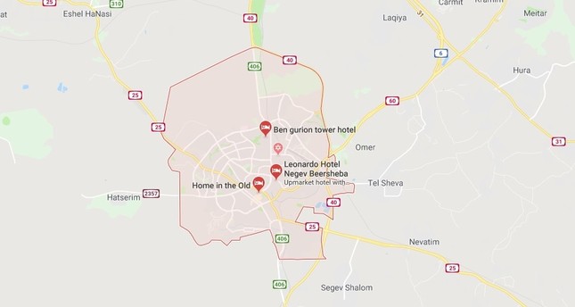 صافرات الإنذار تدوي في مدينة بئر السبع جنوب إسرائيل