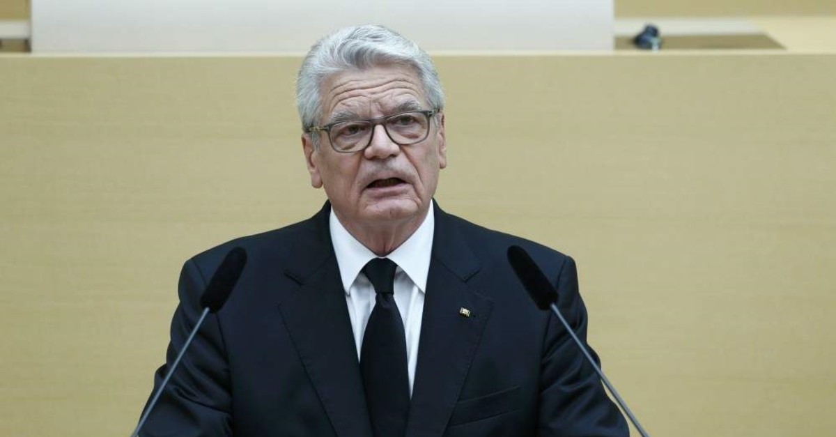 Germany's former President Joachim Gauck. (REUTERS)