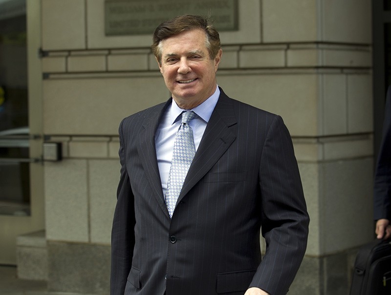  In this May 23, 2018, file photo, Paul Manafort, President Donald Trump's former campaign chairman, leaves the Federal District Court after a hearing, in Washington. (AP Photo)
