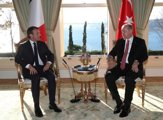 Erdoğan holds bilateral meetings with Merkel, Putin, Macron ahead of Istanbul summit on Syria