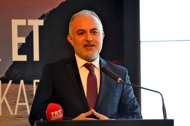 President of Turkish Red Crescent Kerem Ku0131nu0131k (DHA Photo)