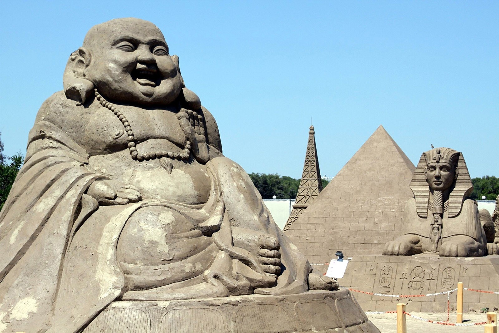 Sandskulptur-Festival in Antalya