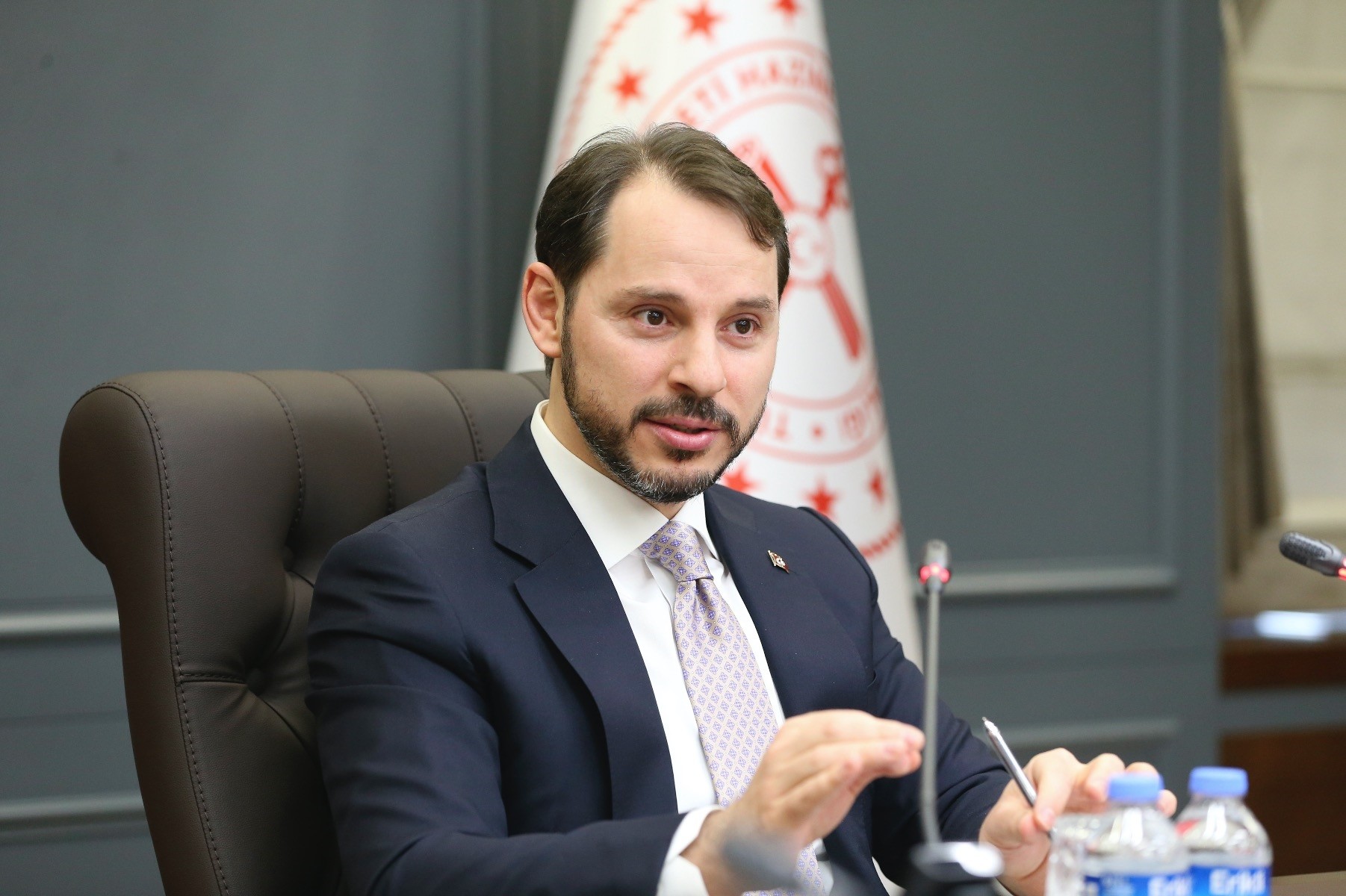 Treasury and Finance Minister Berat Albayrak