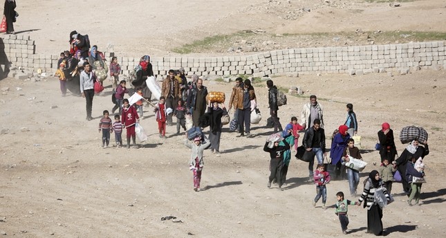 نزوح أكثر من 3 آلاف مدني من الموصل خلال الـ 48 ساعة الماضية