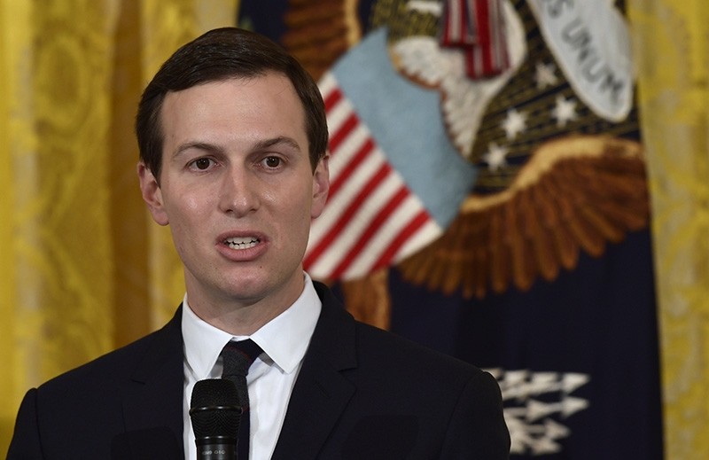 In this May 18, 2018, file photo, White House adviser Jared Kushner speaks in the East Room of the White House in Washington. (AP Photo)