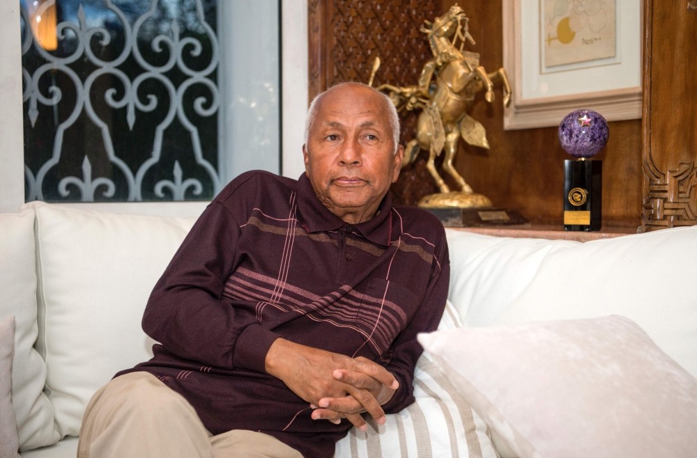 Moroccan film-maker Souheil Ben Barka, during an interview in Rabat. 