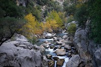 The Yazu0131lu0131 Canyon, situated within the borders of Isparta province, derives its name from the rock inscriptions on the canyon walls, which include the writings of the famous philosopher Epictetus.