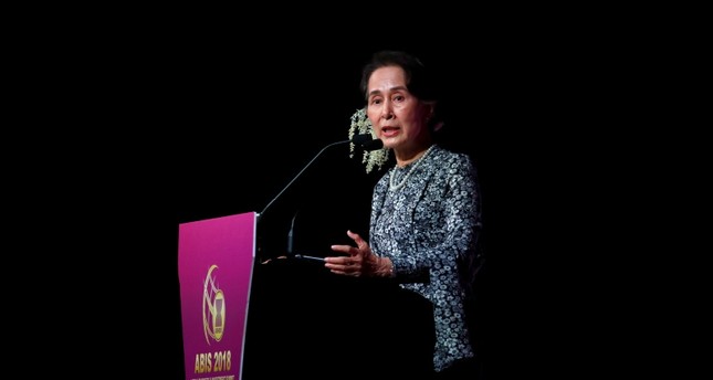 رئيسة وزراء ميانمار، أونغ سان سو تشي