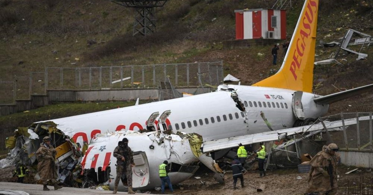 Safety Protocols Questioned After Pegasus Aircraft Crash Lands In Istanbul S Sabiha Gokcen Airport Daily Sabah