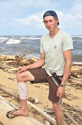 Dylan McWilliams, pictured Friday at Kauai’s Lydgate Park (Honolulu Star Advertiser Picture)