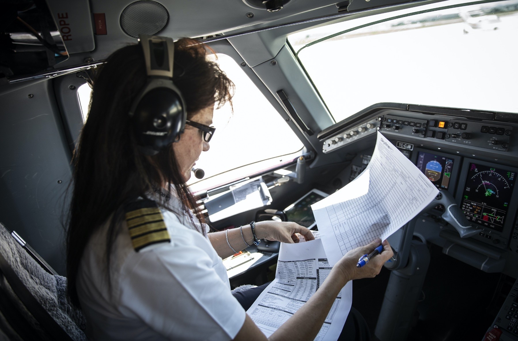 According to Ulusoy, the best part of her job is to watching the different aerial views of unique landscapes.