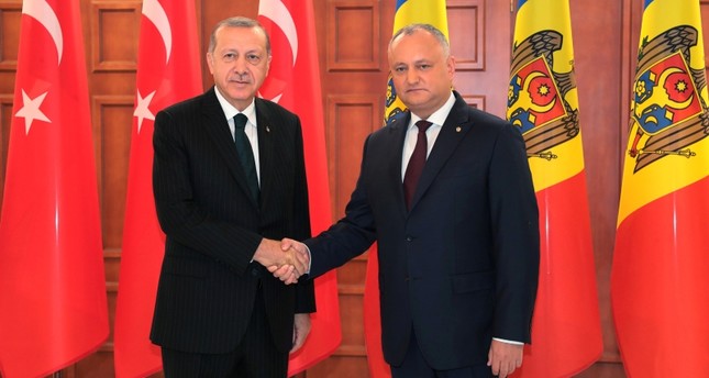 أردوغان: الشعب التركي ينتظر من مولدوفا تعاونا وثيقا في مكافحة غولن الإرهابية