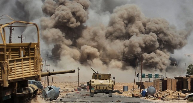 من المعارك في محيط تلعفر، العراق الفرنسية