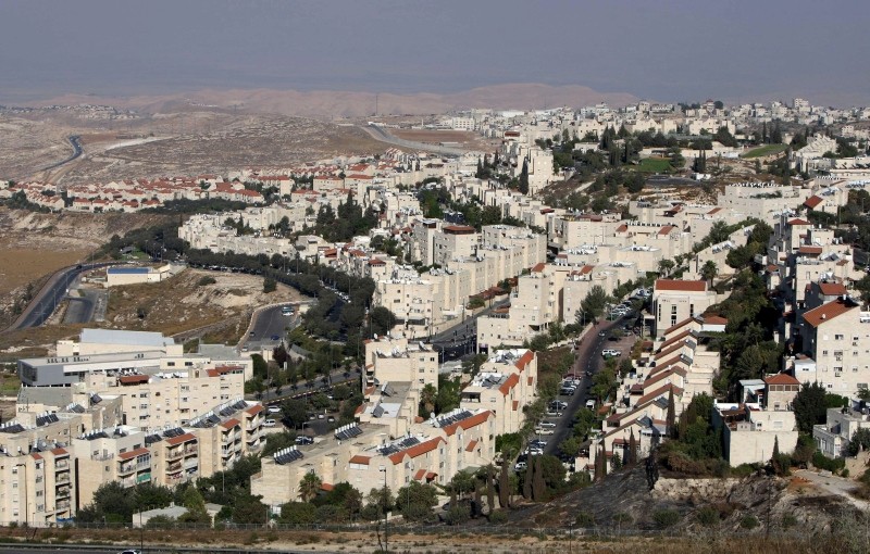 A picture shows a general view of the Jewish settlement of Pisgat Zeev in East Jerusalem on August 11, 2011. (AFP Photo) 