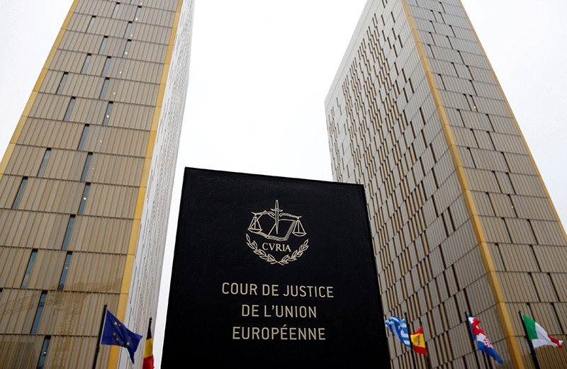 The towers of the European Court of Justice are seen in Luxembourg, Jan. 26, 2017. (Reuters Photo)