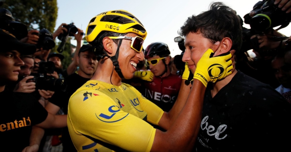 Egan Bernal First Colombian To Win Tour De France Daily Sabah