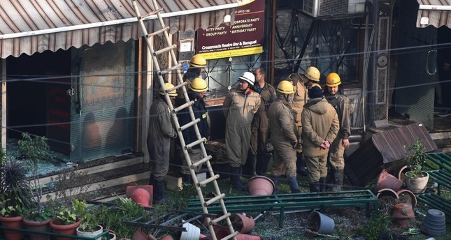 17 قتيلاً على الأقل في حريق بأحد فنادق العاصمة الهندية