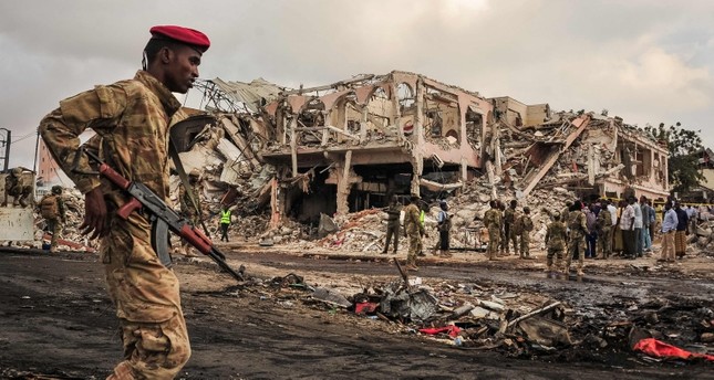 تفجير سابق شهدته العاصمة الصومالية مقديشو الأناضول