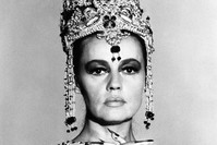 French actress Jeanne Moreau is seen in her role as u201cMata Hari, Agent H-21,u201d in Paris.
