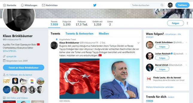 Twitter-Account von Spiegel-Chefredakteur gehackt
