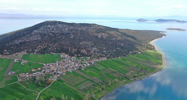 جزيرة مادا بولاية إسبرطه وسط تركيا الأناضول