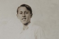 Orhan Veli as a young boy. 