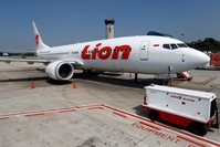  Lion Air's Boeing 737 Max 8 airplane is parked on the tarmac of Soekarno Hatta International airport near Jakarta, Indonesia, March 15, 2019 (Reuters Photo)