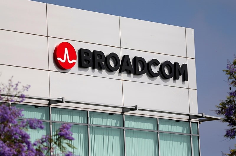 Broadcom Limited company logo is pictured on an office building in Rancho Bernardo, California. (Reuters Archive Photo)