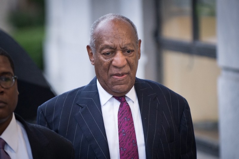 Bill Cosby arrives for his sentencing hearing at the Montgomery County Courthouse, Tuesday, Sept. 25, 2018, in Norristown, Pa. (EPA Photo)