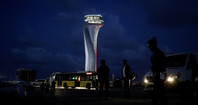 Башня управления воздушным движением Нового аэропорта Стамбула. Фото: AP