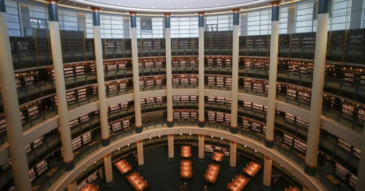 The library will host 4 million books and will have a capacity to serve up to 5,000 people. (AA Photo)