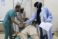 Nyala Sudan Turkey training and research hospital, which was opened in 2014, provides health care services for approximately 10.000 people every month, Sudan, May 20, 2017. (AA PHOTO)