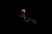 Former U.S. Vice President Joe Biden speaks during the House Democrats retreat on Capitol Hill in Washington, U.S. February 7, 2018. (REUTERS Photo)