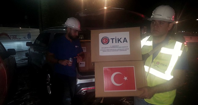 تيكا التركية تقدم مساعدات إلى متضرري زلزال المكسيك