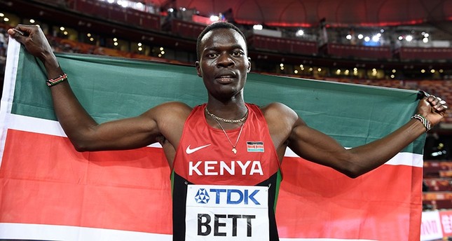 Kenya S World Champ Hurdler Nicholas Bett Killed In Car Crash 25 2017 Kenya S Nicholas Bett Celebrates Winning