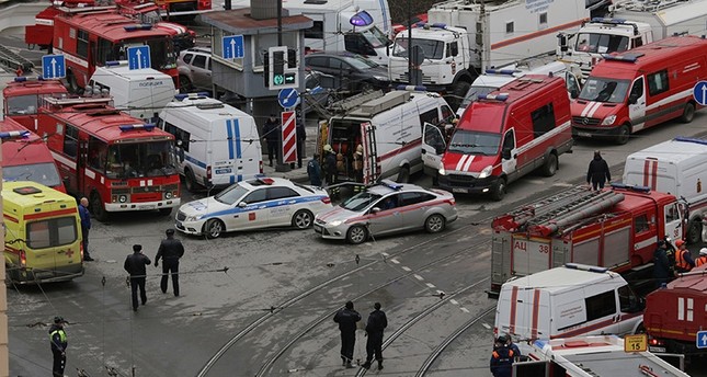 10 قتلى إثر تفجيرين بمحطة مترو في سان بطرسبرغ الروسية