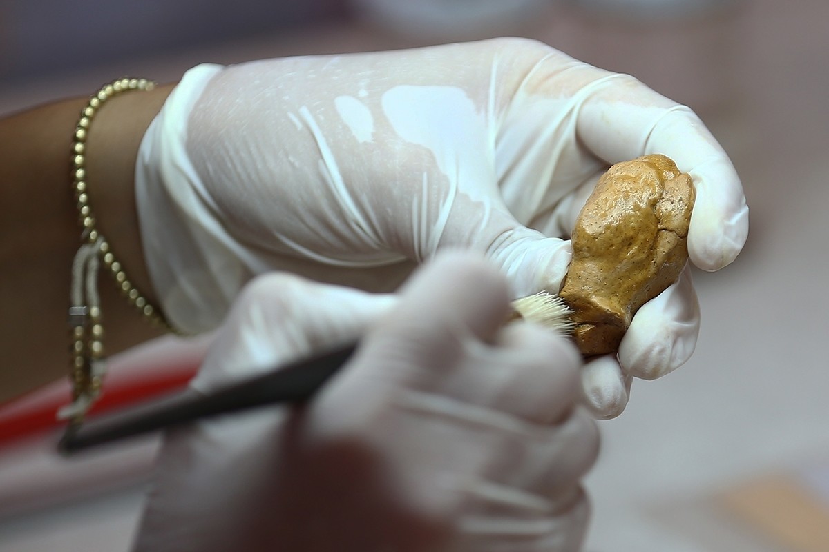 Two century old shops found in Antalya