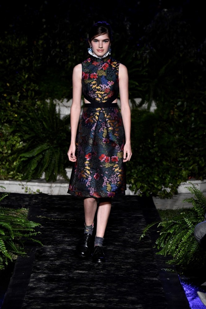 A piece from the ERDEM X H&M collection
