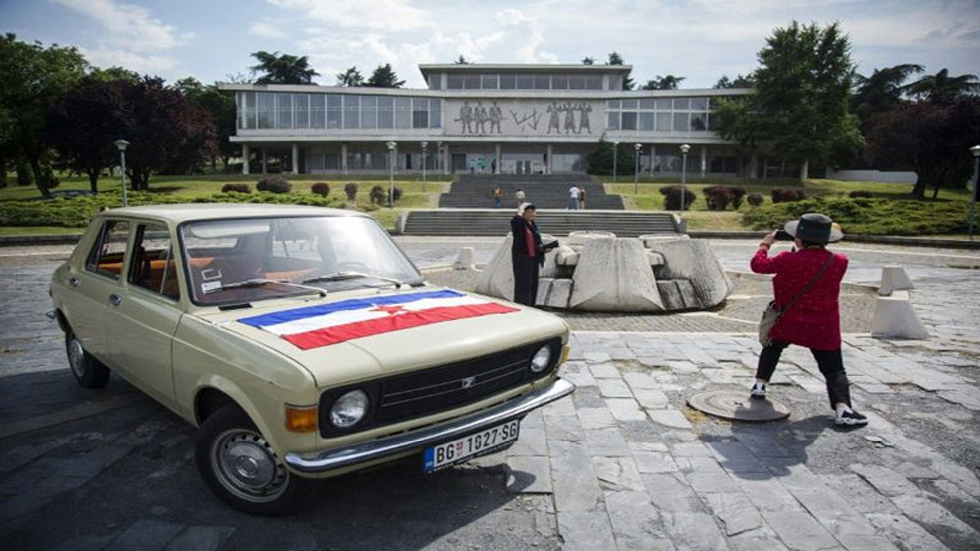 The last Yugo cars were produced a decade ago, but they are still a hit among tourists.