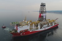 Turkey sent its second drilling vessel Yavuz to Eastern Mediterranean to begin exploration operations in the east of the island of Cyprus, June 20, 2019.