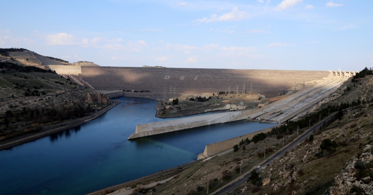 A hydroelectric power plant in eastern Turkey.