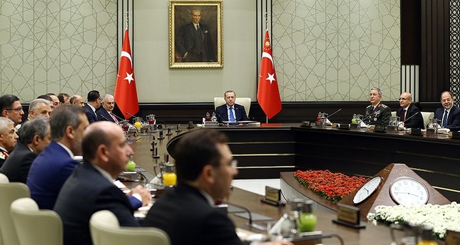 اجتماع مجلس الأمن القومي برئاسة أردوغان