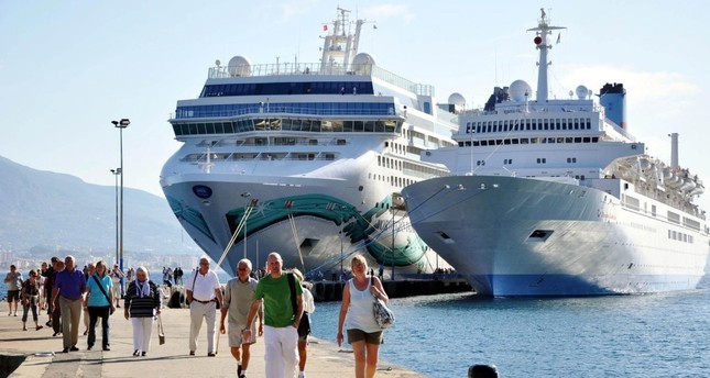 Αποτέλεσμα εικόνας για Cruise tourism declines in Turkey