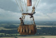 This image shows Eddie Redmayne (left) and Felicity Jones in ,The Aeronauts., ( AP Photo)