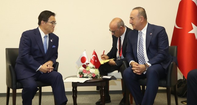 من مراسم افتتاح القنصلية العامة التركية في مدينة ناغويا اليابانية الأناضول