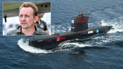 Photo shows Danish submarine owner and inventor Peter Madsen. (EPA Photo) 