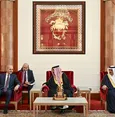 العاهل البحريني يستقبل رئيس البرلمان التركي