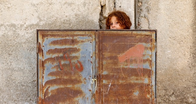 طفلة سورية في نواحي جرابلس